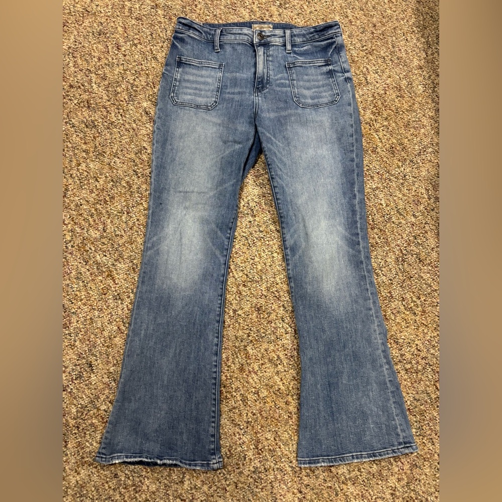 Kut from the Kloth Light Blue Ana Flare Leg Jeans